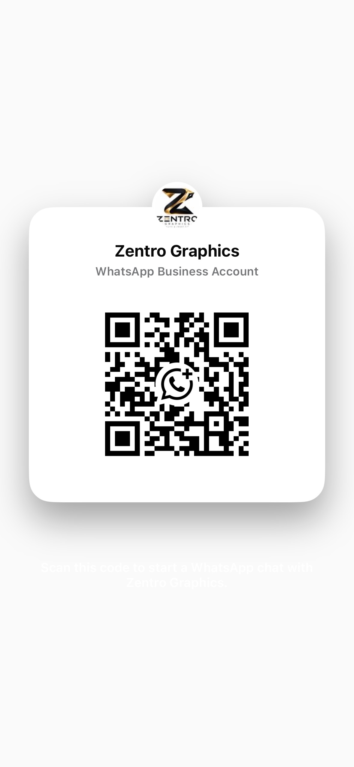 WhatsApp QR Code
